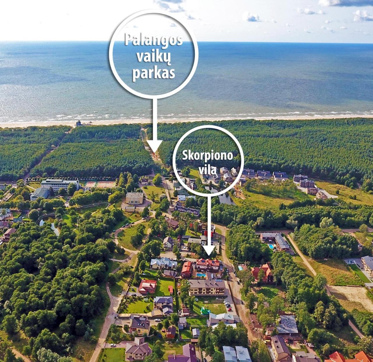 Skorpiono Vila Palanga Dış mekan fotoğraf